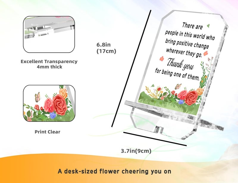 Parxara Appreciation Gifts Gratitude Gifts for Coworkers Nurse Thank You Gifts Desk Decor Phone Holder Stand 6.8 Hx3.7 W, Volunteer Gifts, Teacher Gifts, Housekeeping Gift, There are People - Image 4